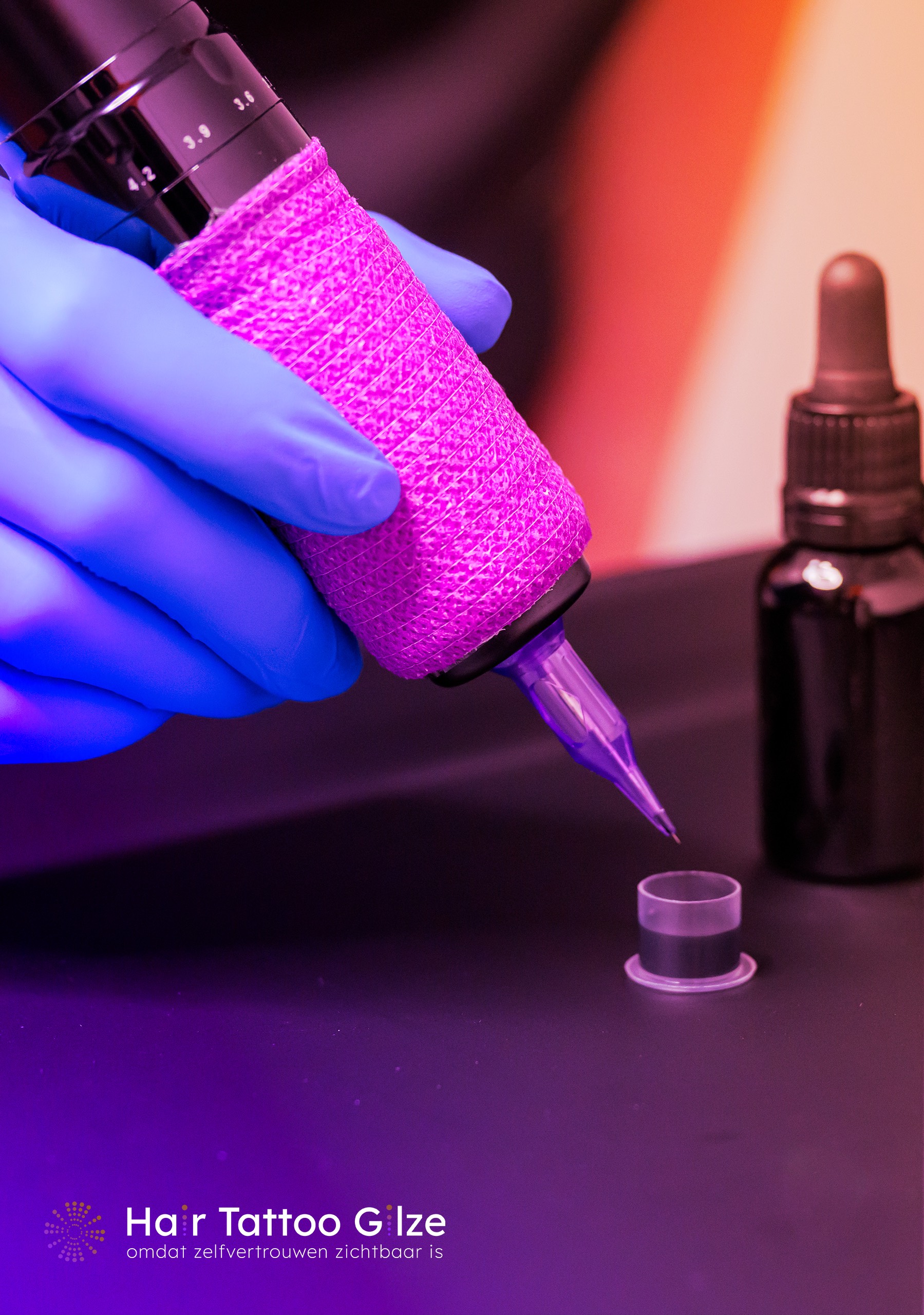 overmij inktpen rose